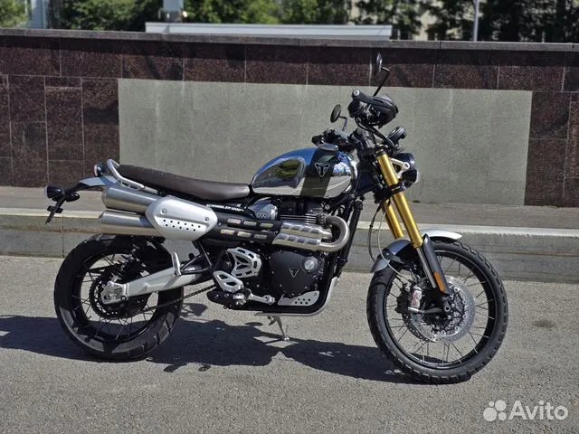 Triumph Scrambler 1200 XE 2022 года — классика, купить в Москве